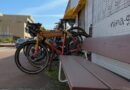 自転車やバイクで・・・