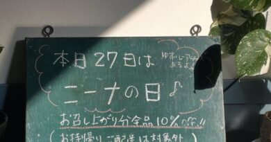 本日27日はニーナの日♪